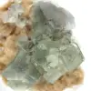 Groene fluorietkristallen: mineralogische collectie van Marokko - 3