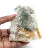 Fluoriet geologisch specimen: Marokkaanse steen met kristallen - 0