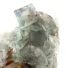 Fluoriet geologisch specimen: Marokkaanse steen met kristallen - 6