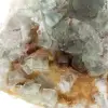Fluoriet geologisch specimen: Marokkaanse steen met kristallen - 7