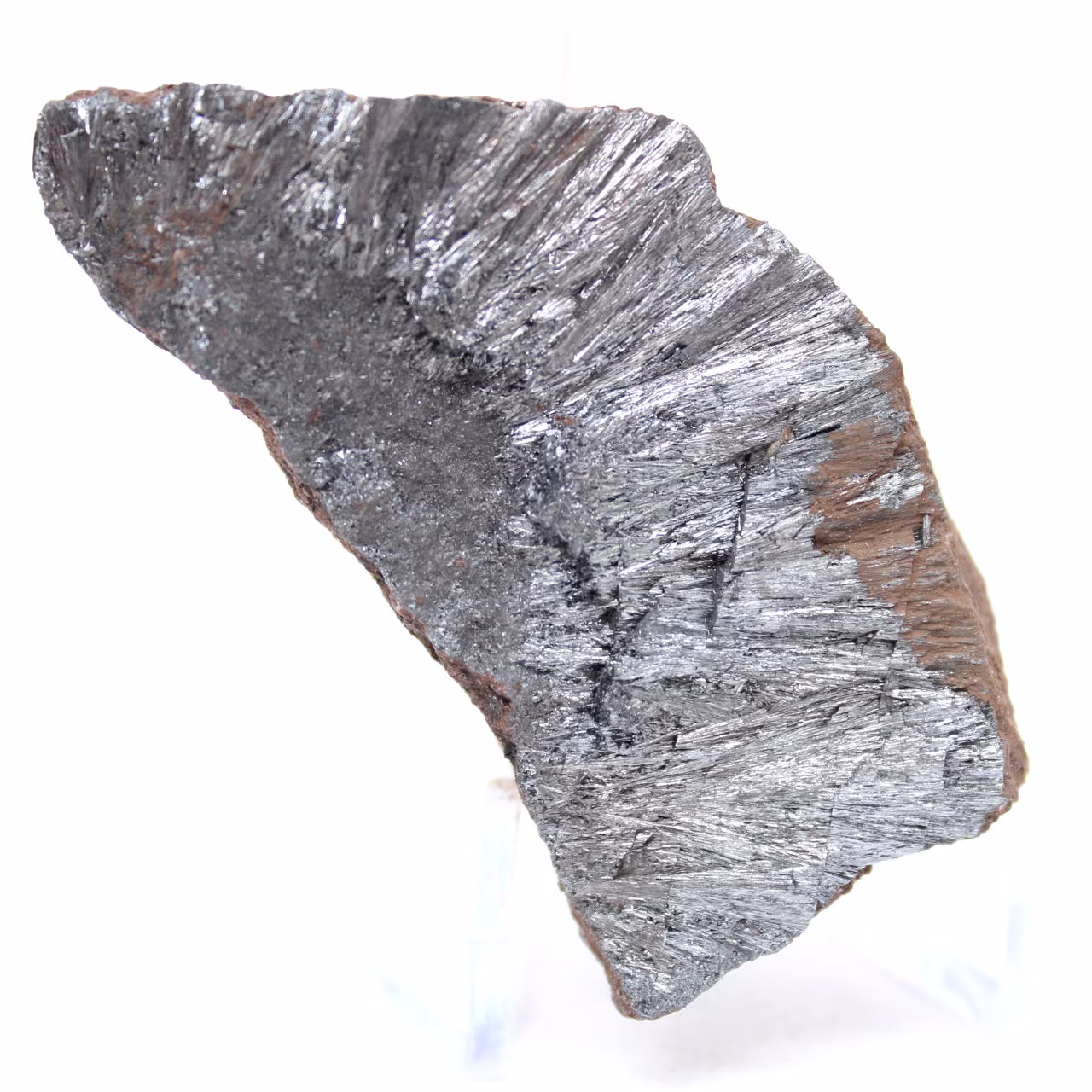 Klein pyrolusietexemplaar, kristallisatie Marokko