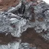 Groot stuk gekristalliseerde pyrolusiet uit de collectie - 2
