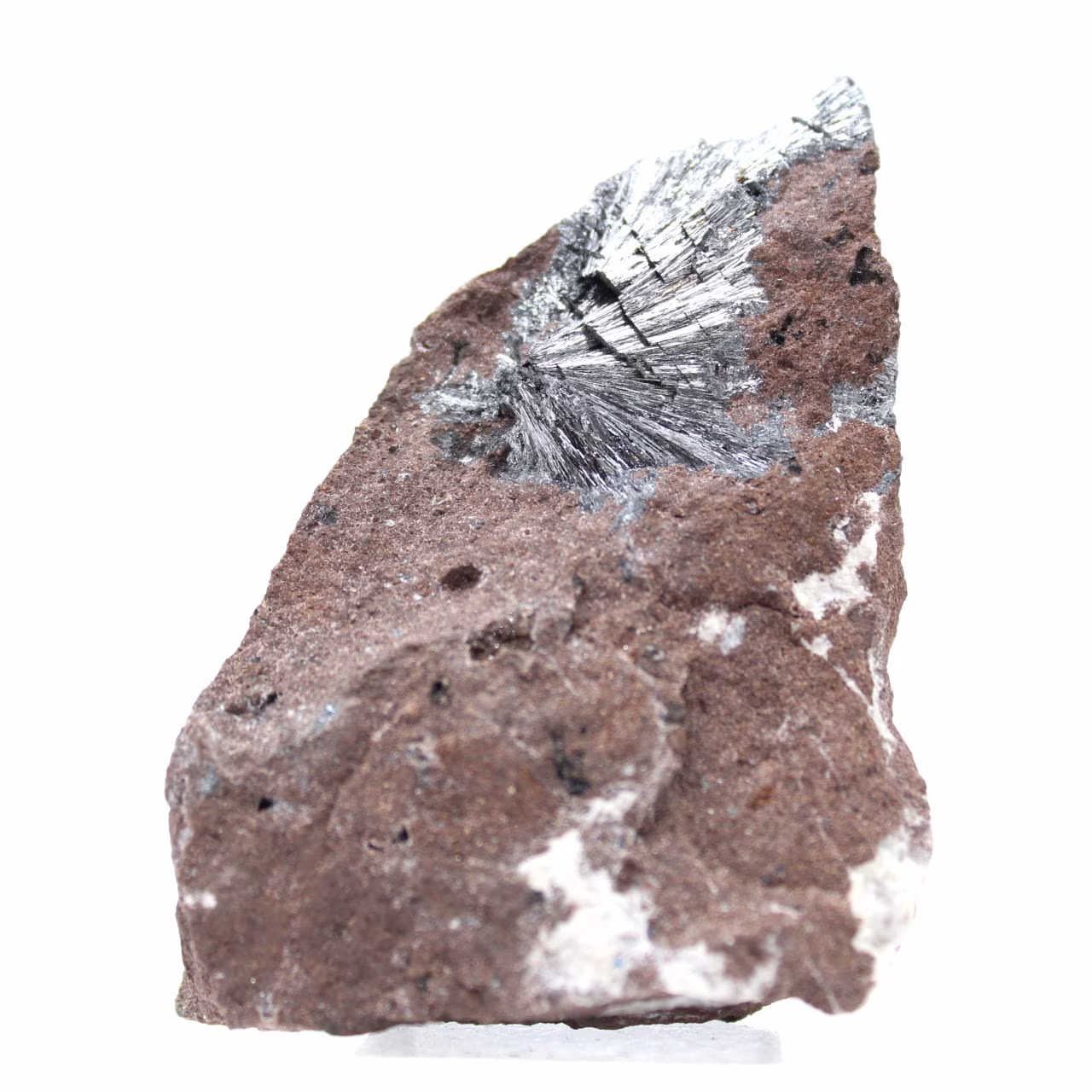 Pyrolusiet, een verzamelobject met prachtige kristallisaties.