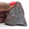 Pyrolusiet Marokko, kristallisatie van gesteentefragmenten - 1