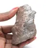 Pyrolusietkristallisatie uit Marokko, ruw exemplaar - 1