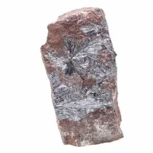 Pyrolusiet uit Marokko, mineraalkristallen voor verzameling