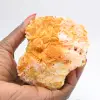 Marokkaanse oranje bariet met natuurlijke kristallen - 4