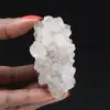 Ruwe kwarts uit Marokko, kristallen met goethietinsluitingen. - 6