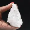 Ruwe kwarts uit Marokko, kristallen met goethietinsluitingen. - 12