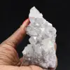 Kwartsgeode met goethietinsluitingen, Marokkaans mineraalgesteente - 0