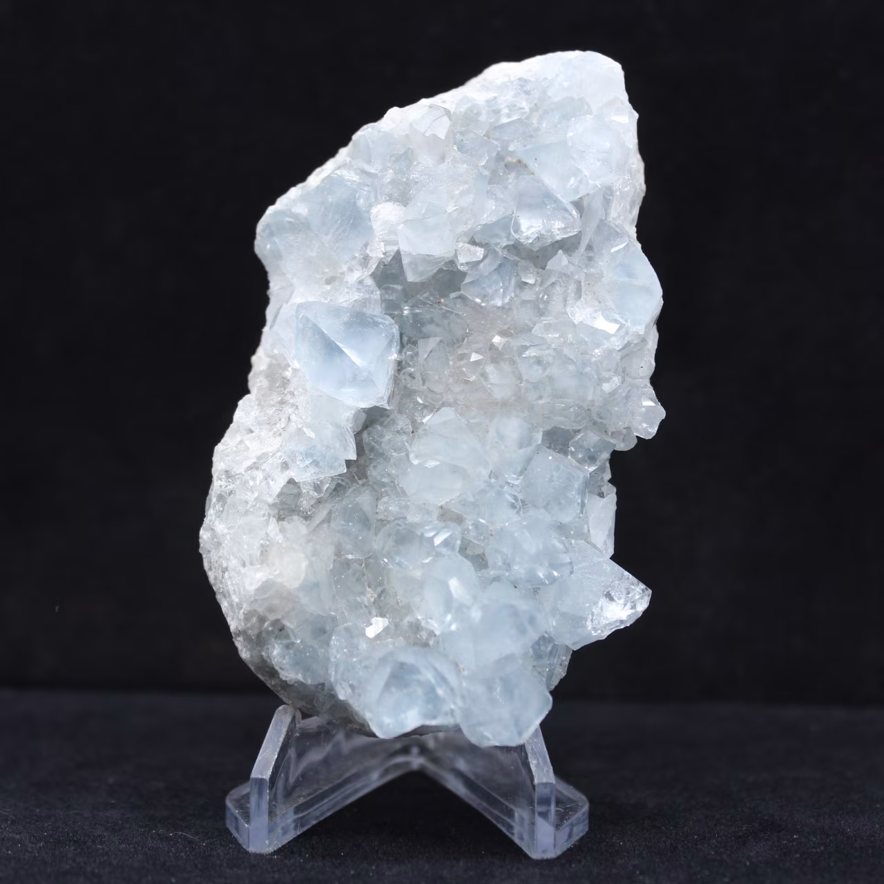 Natuurlijke celestien druse - Verzamelkristal