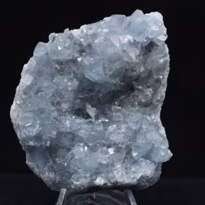 Celestien uit Madagaskar - Gekristalliseerde druse