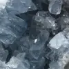 Blauwe celestiet: Malagassisch mineralogisch exemplaar - 4