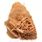 Mineralogisch monster van zand en zout