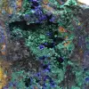 Ruw malachiet-azurite-exemplaar - 3