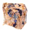 Malachiet-Azurietkristallen Marokko - 2