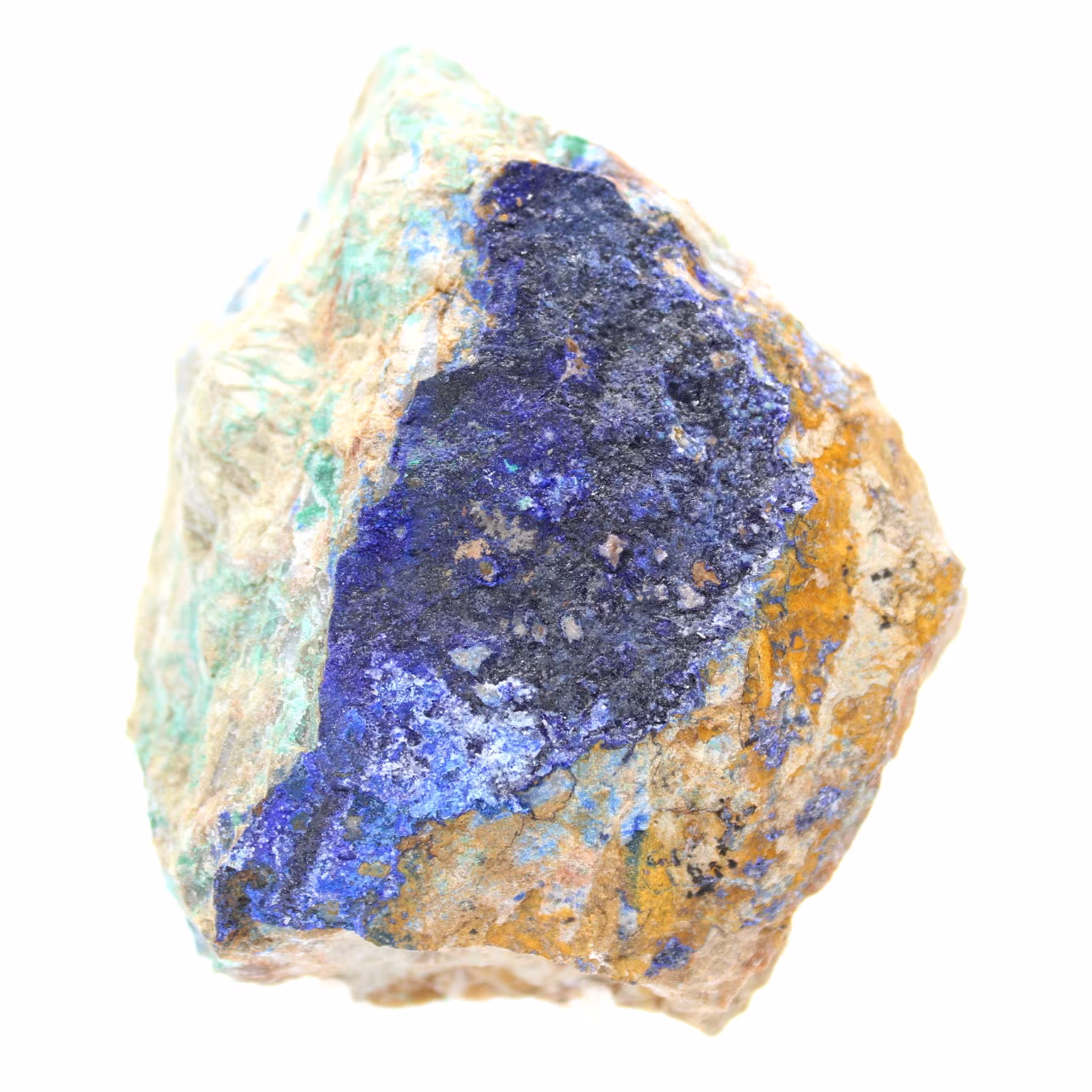 Mineraal Malachiet Azuriet Marokko
