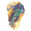 Ruwe mineralen: azuriet en malachiet - 13