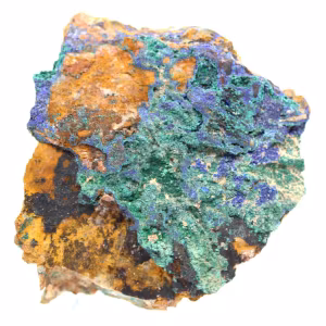 Mineraal Malachiet Azuriet Marokko