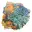 Ruwe mineralen: azuriet en malachiet — 14