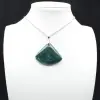 Hanger van Madagaskar blauwe apatiet - Glasachtige glans - 2