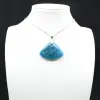Hanger van blauwe apatiet - Mineralogisch exemplaar uit Madagaskar - 0