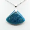 Hanger van blauwe apatiet - Mineralogisch exemplaar uit Madagaskar - 2