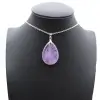 Amethist sieraden uit Madagaskar - Authentieke mineraal hanger - 0
