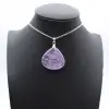 Amethist hanger uit Madagaskar - Mineralogisch exemplaar - 0