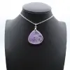 Amethist hanger uit Madagaskar - Mineralogisch exemplaar - 1