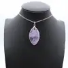 Amethist hanger - Sieraden van puur mineraal - 1