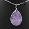 Amethist hanger uit Madagaskar - Sieraden met echte edelsteen - 1