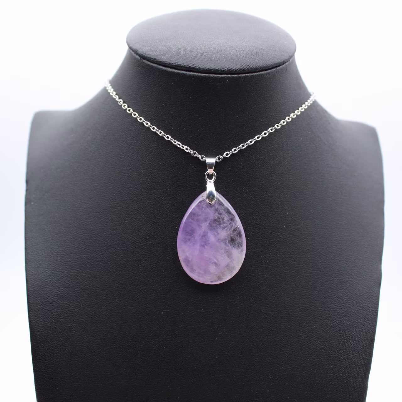 Amethist hanger uit Madagaskar - Sieraden met echte edelsteen