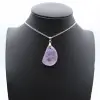 Amethist hanger - Sieraden van puur mineraal - 2