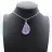 Amethist hanger - Natuurlijk exemplaar, 9 gram
