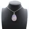 Amethist hanger - Sieraden van puur mineraal - 2