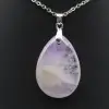 Amethist hanger - Sieraden van puur mineraal - 1