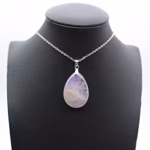 Amethist hanger - Sieraden van puur mineraal