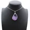 Amethist hanger - Sieraden van puur mineraal - 4