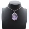 Amethist hanger - Sieraden van puur mineraal - 8