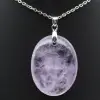 Amethist hanger - Zeldzaam mineraal exemplaar - 2