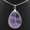 Amethist hanger - Sieraden van natuurlijk mineraal - 1