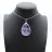 Amethist hanger - Sieraden van natuurlijk mineraal