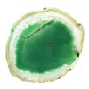 Groene agaatschijf – Mineral Collection Brazilië 210 g - 1