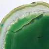 Groene agaatschijf – Mineral Collection Brazilië 210 g - 2