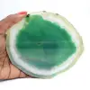Groene agaatschijf – Mineral Collection Brazilië 210 g - 3