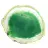 Groene agaatschijf – Mineral Collection Brazilië 210 g