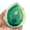 Braziliaanse agaatplak, groen – Verzamelobject, 200 g - 3