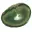 Natuurlijke groene agaatschijf – Decoratief stuk 250 g — 3