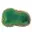 Natuurlijke groene agaatschijf – Decoratief stuk 250 g — 5